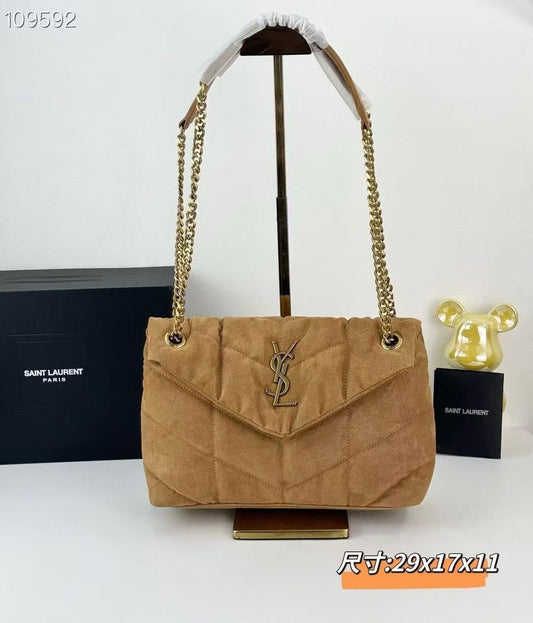 Ysl bag suede