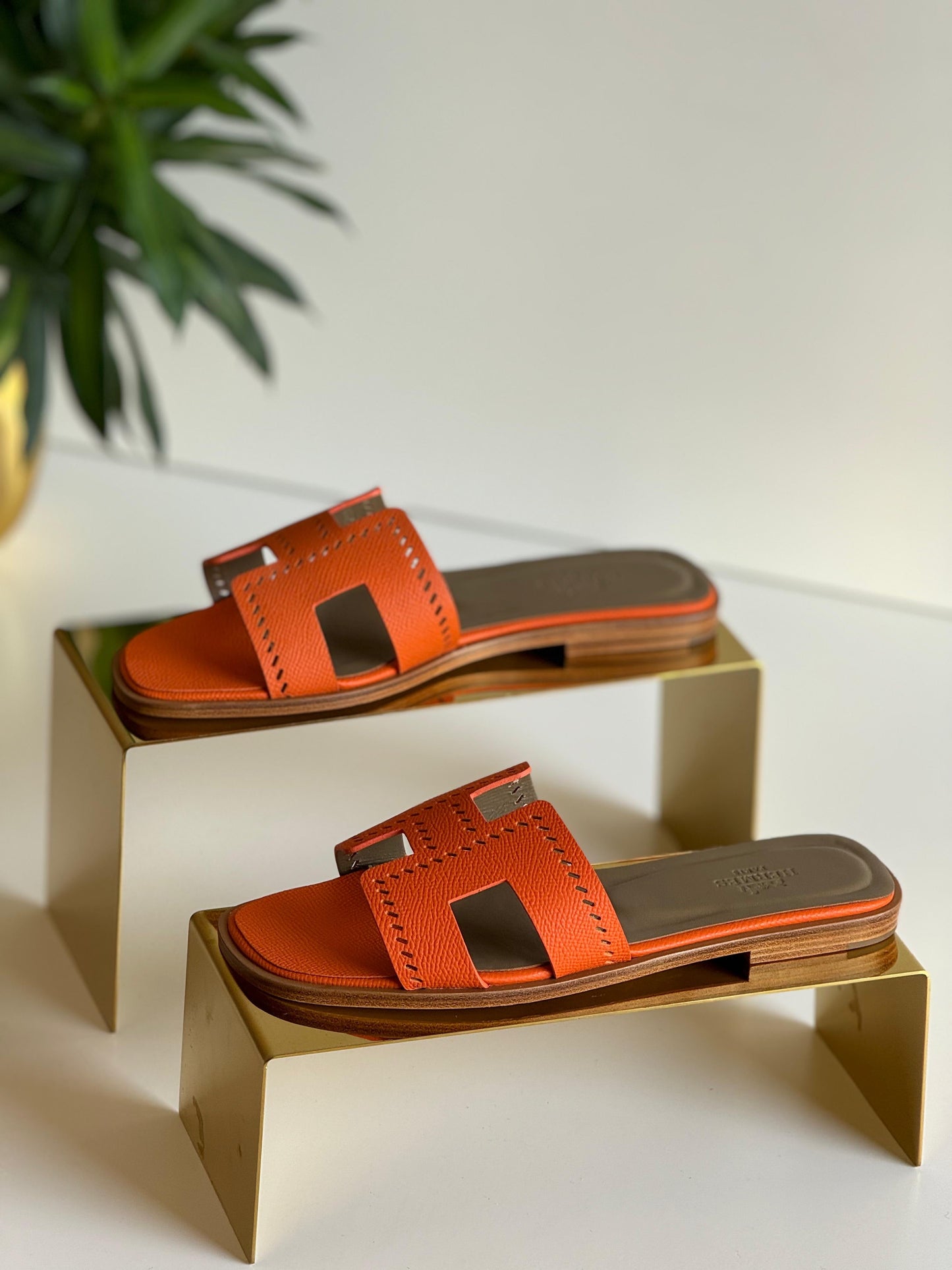 Hermes slippers