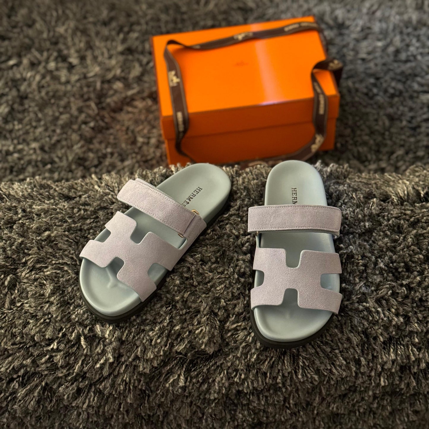 Hermes slippers chypre