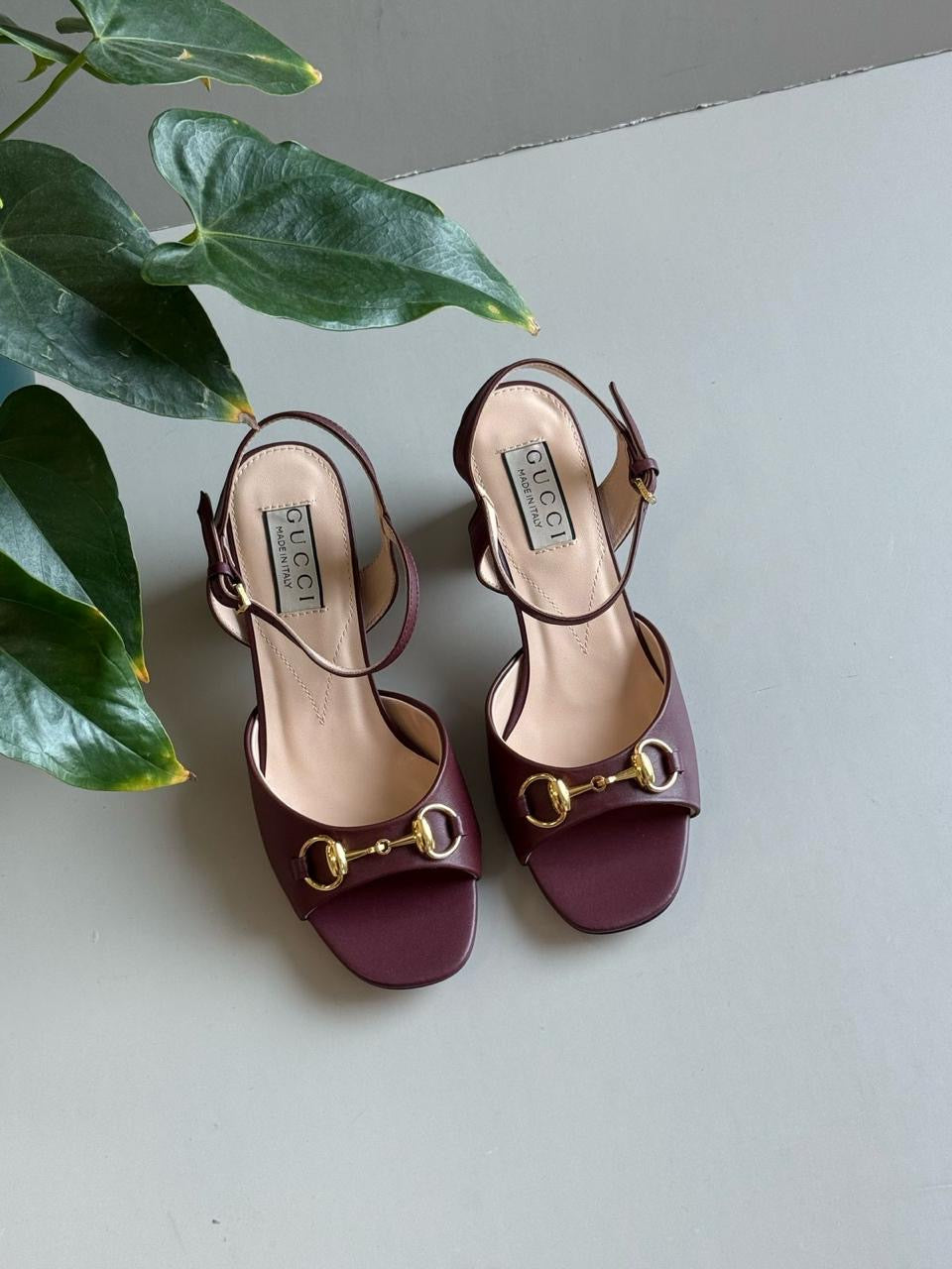 Gucci sandals heels