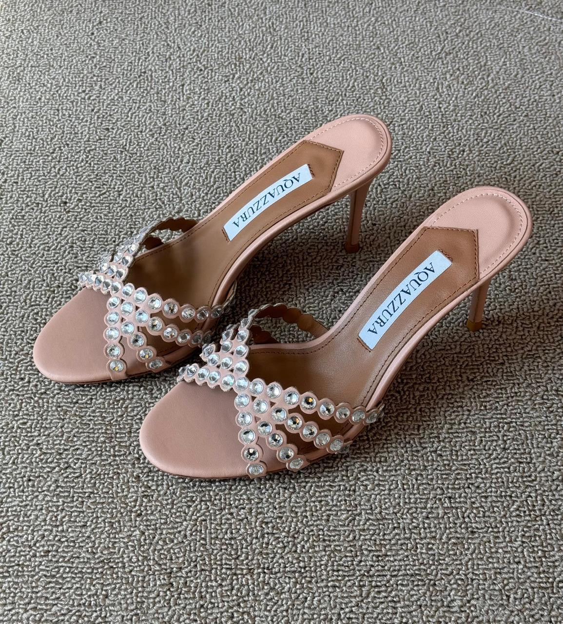 Aquazurra sandals heels