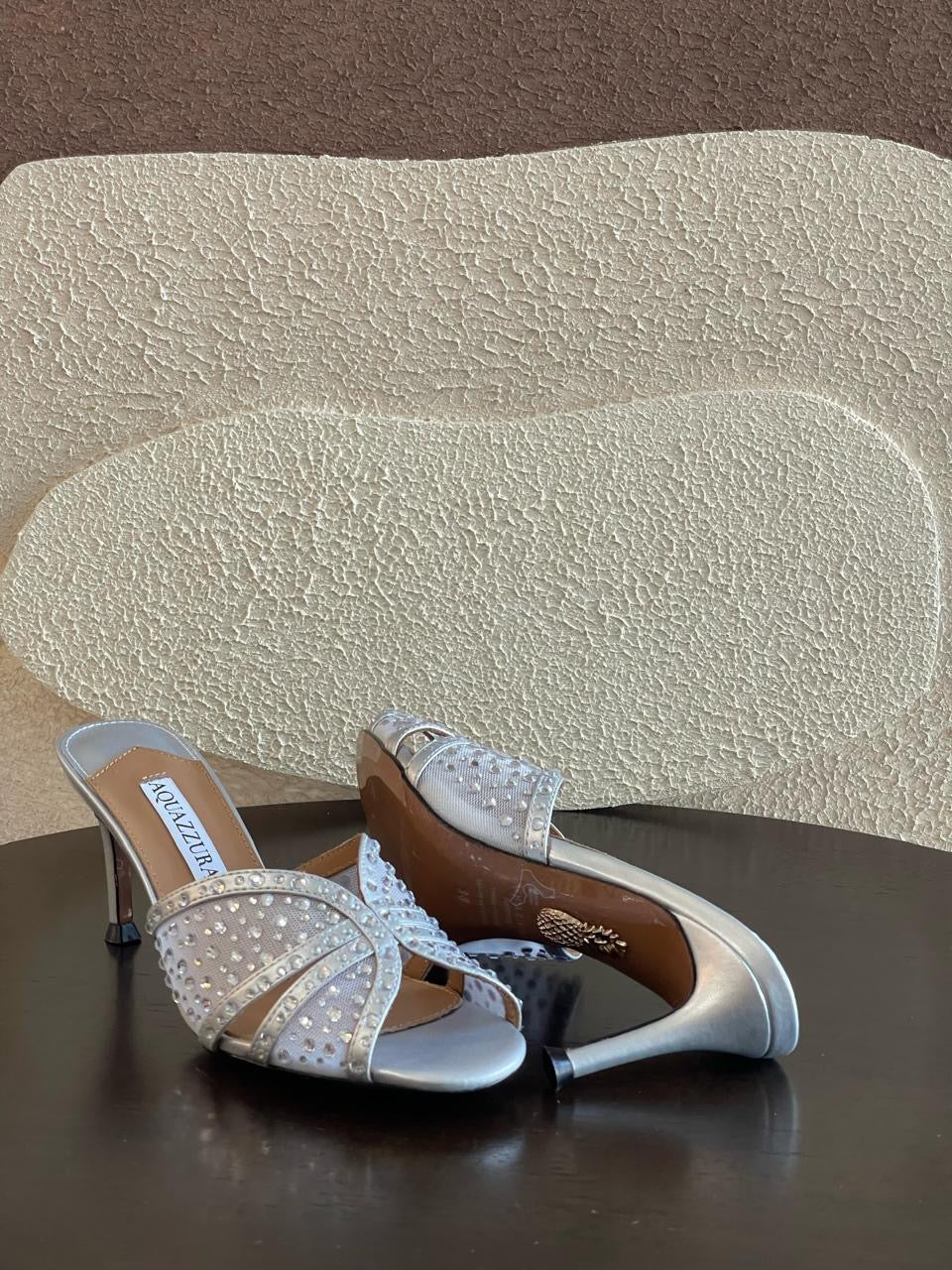Aquazurra sandals heels