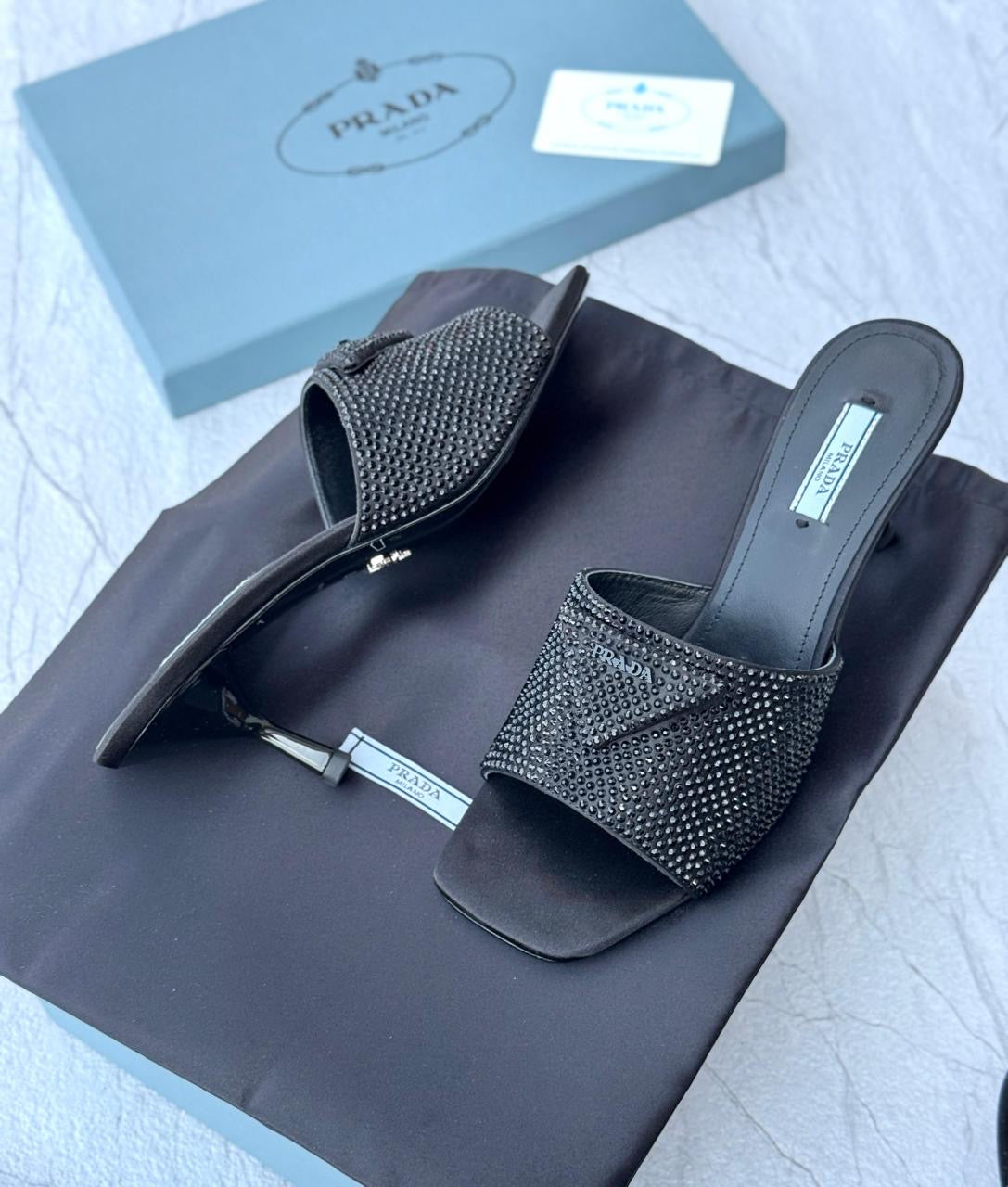 Prada sandals heels