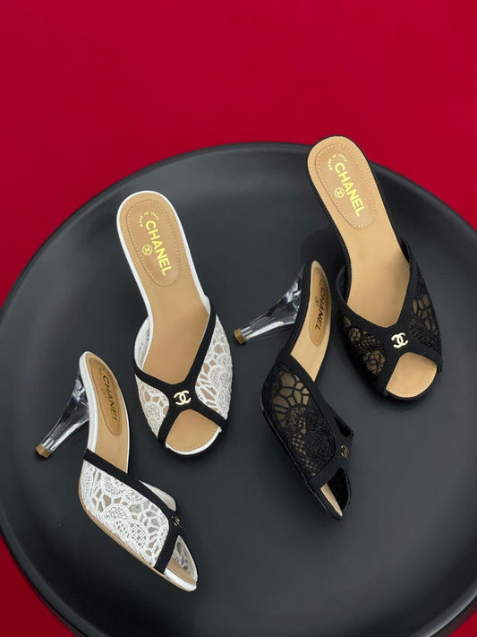 Chanel sandals heels
