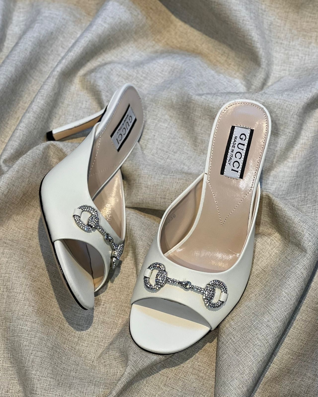 Gcci sandals heels