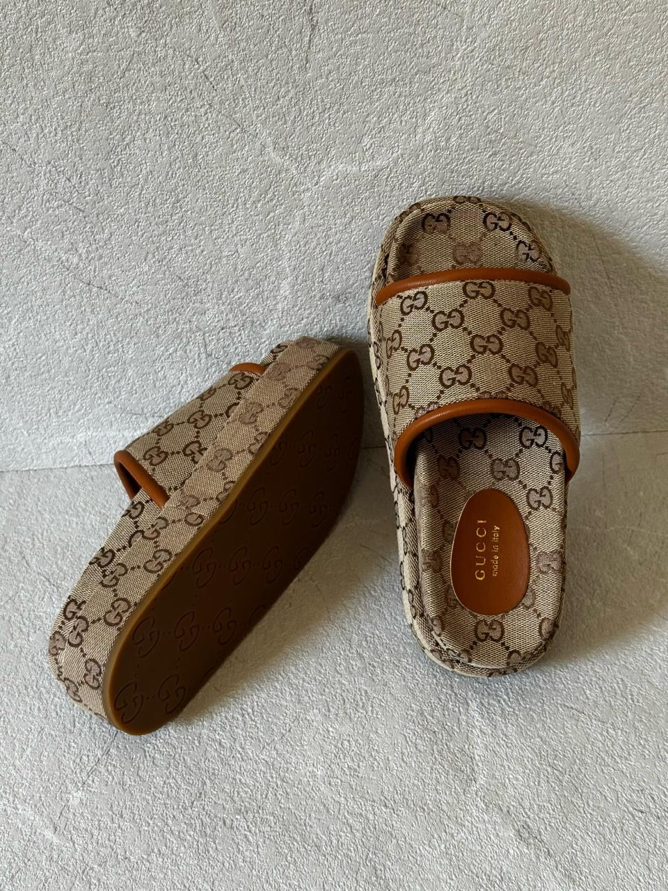 Gucci slippers - wedges