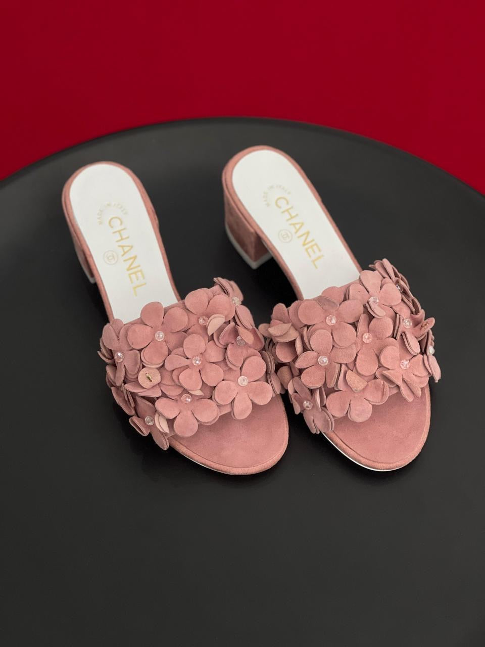 Chanel sandals heels