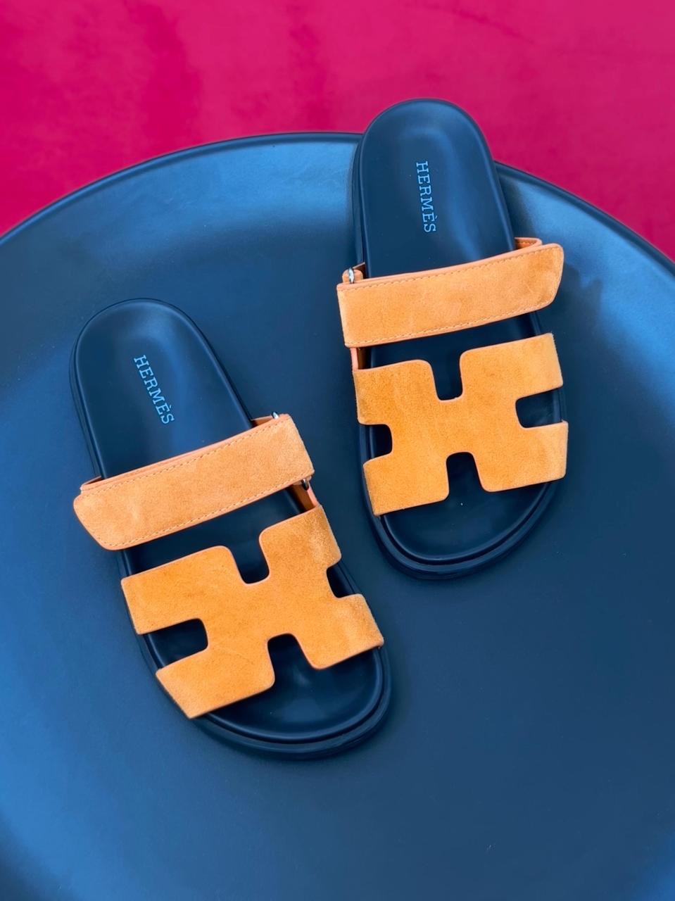 Hermes slippers chypre