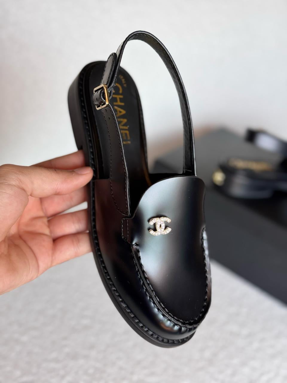 Chanel loafers - flat mules
