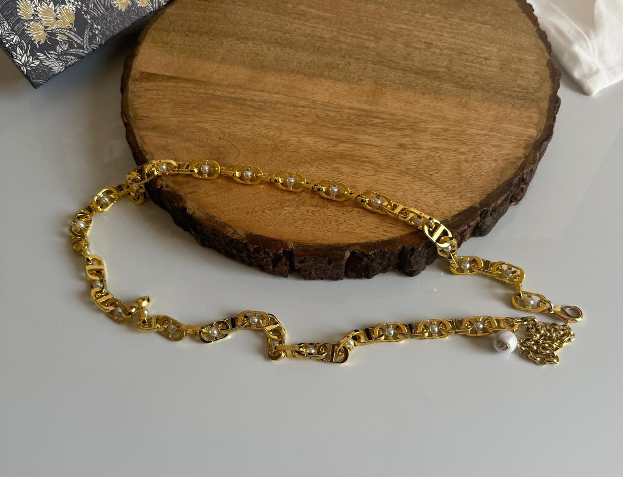 Dior belt - chain belt