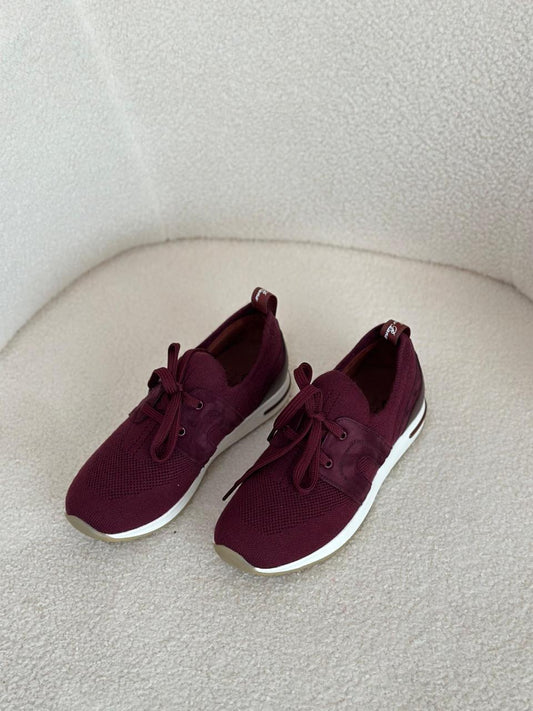 Loro piana sneakers - maroon