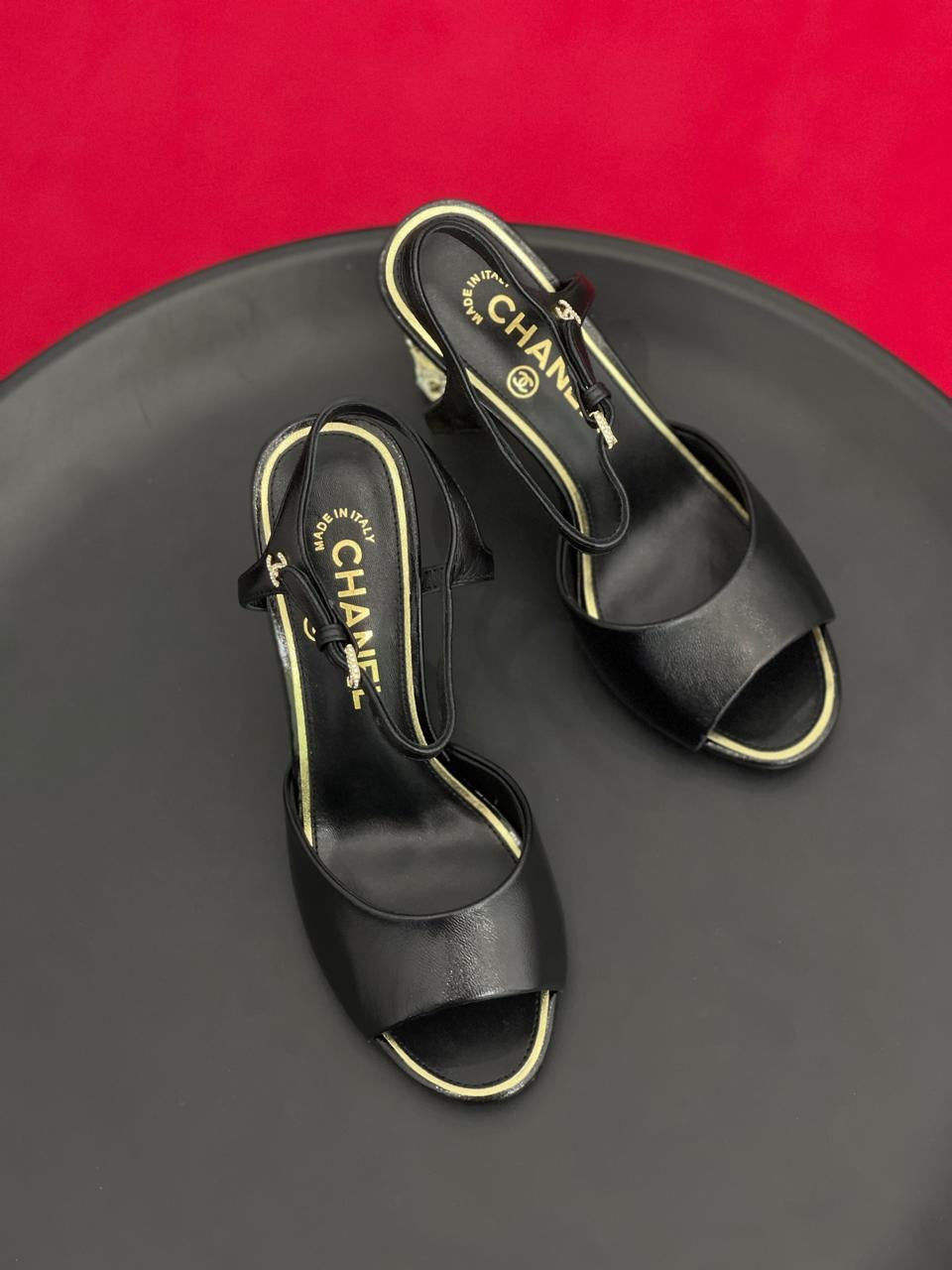 Chanel sandals heels