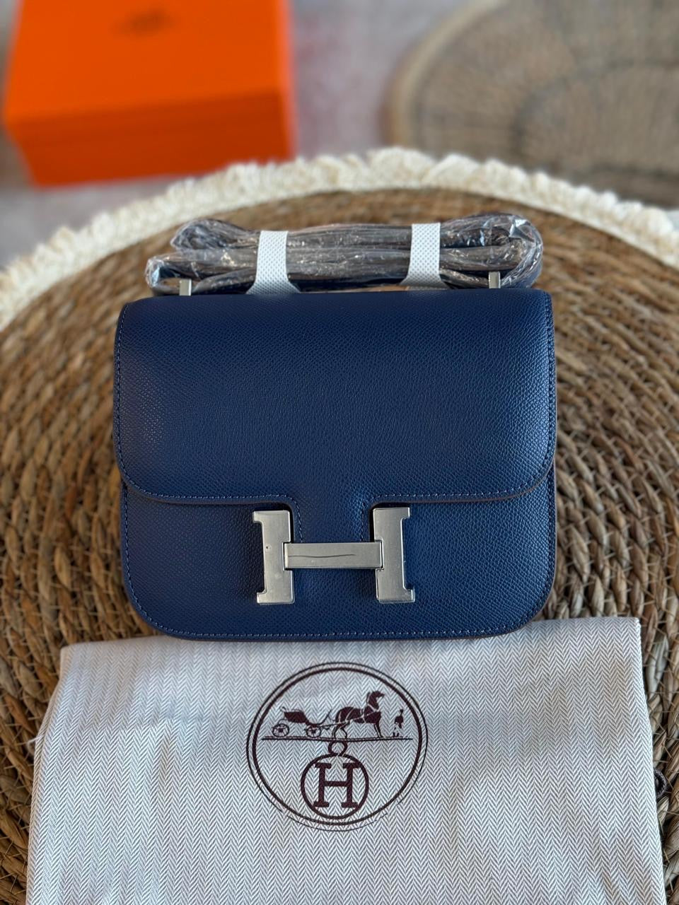 Hermes bag - silver hardware