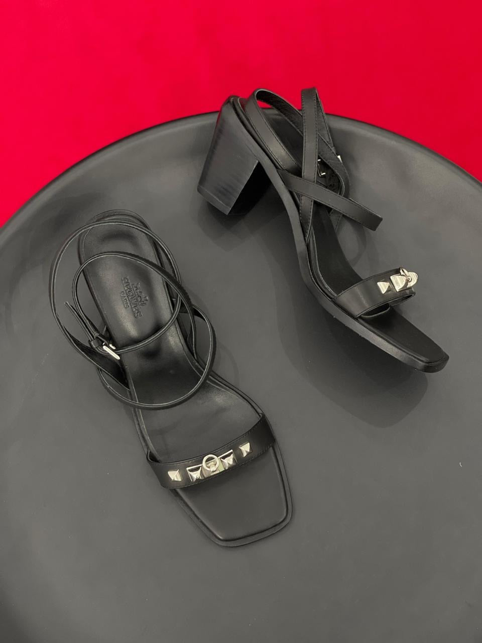 Hermes sandals heels