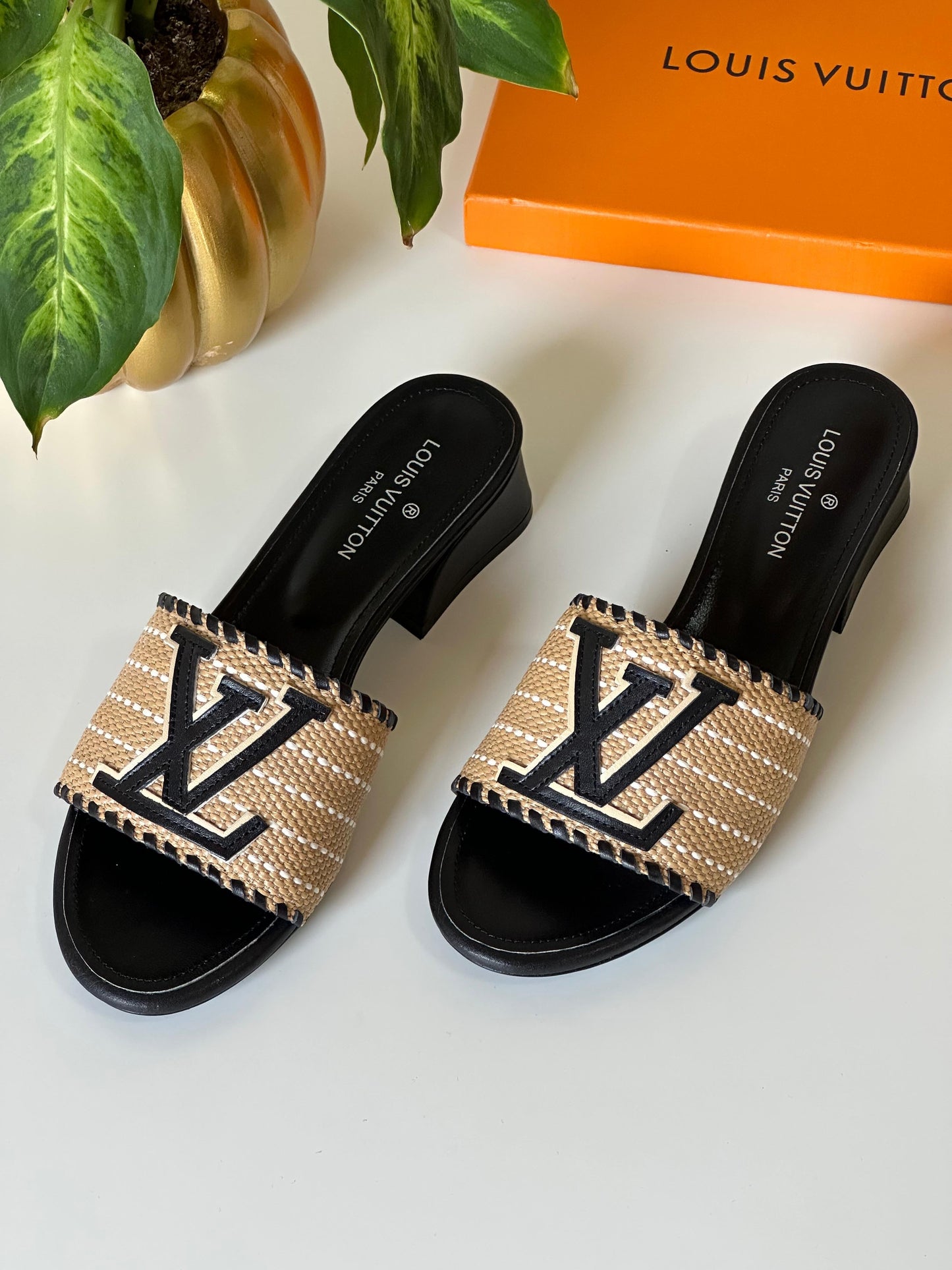 Lv slippers and sandals