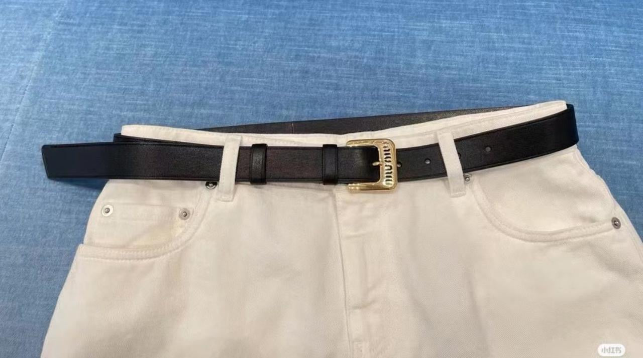 Miu miu belt