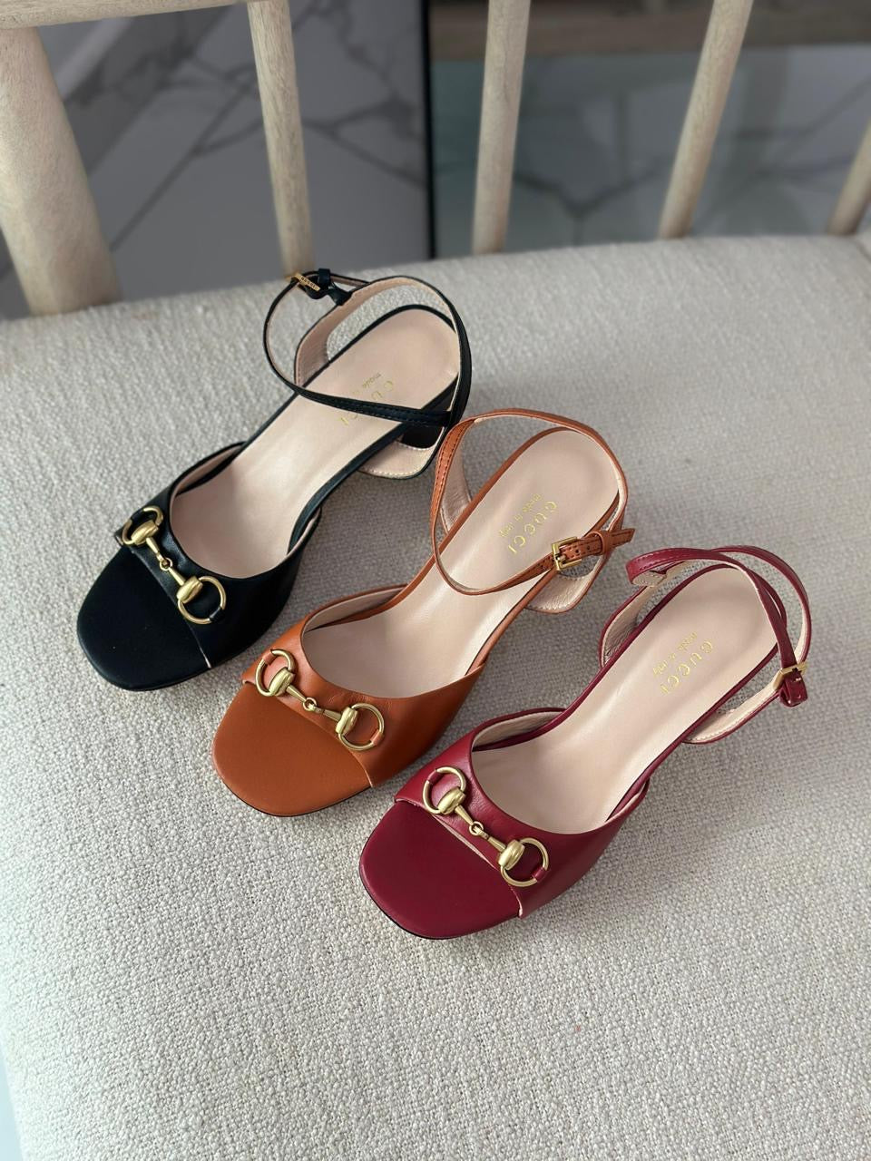 Gucci sandals heels
