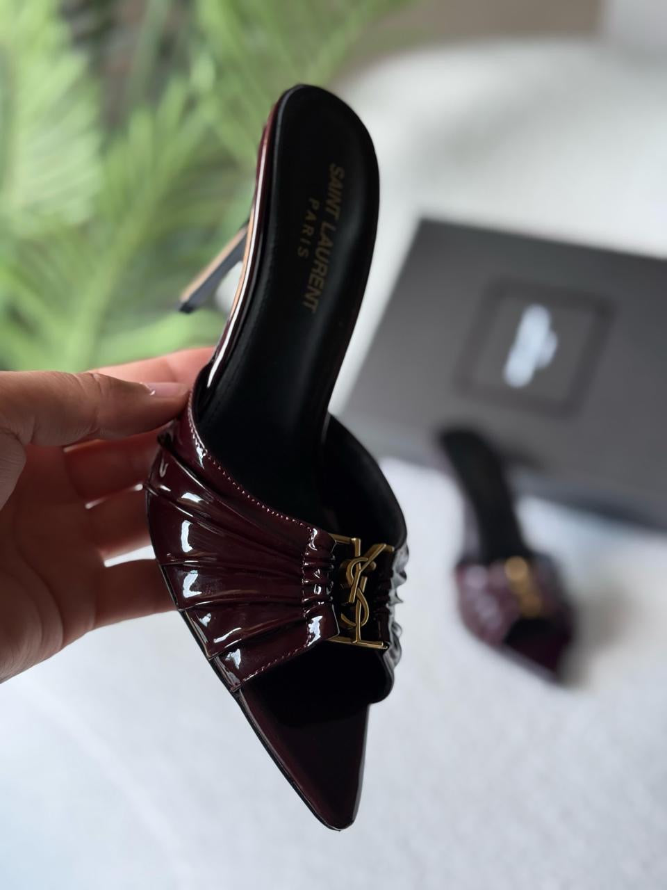 Ysl sandals heels