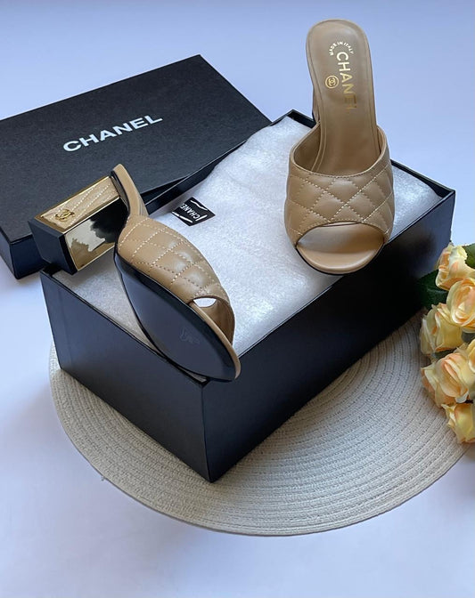 Chanel sandals heels