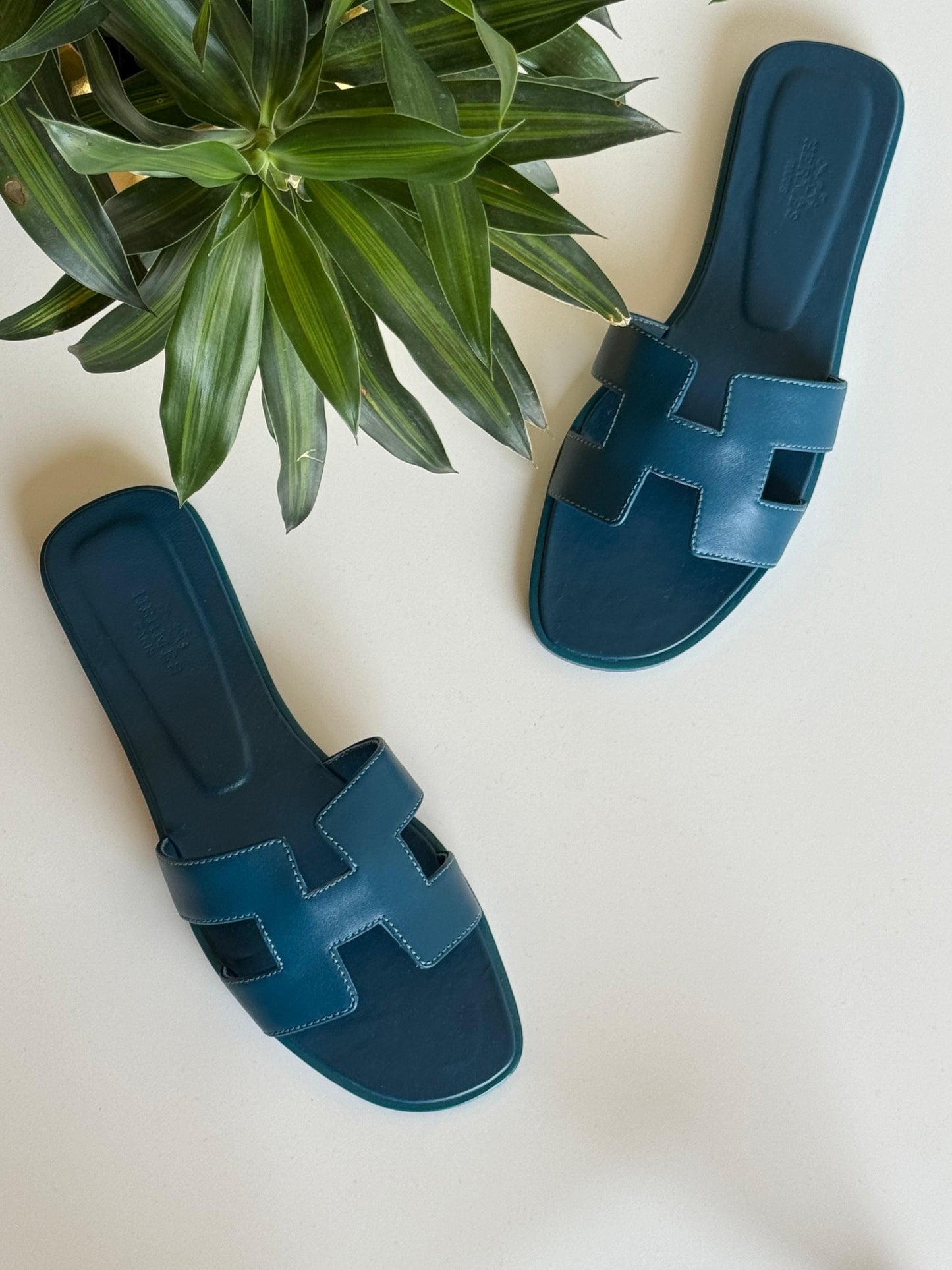 Hermes slipper - soft leather