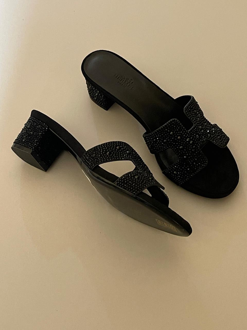 Hermes sandals heels