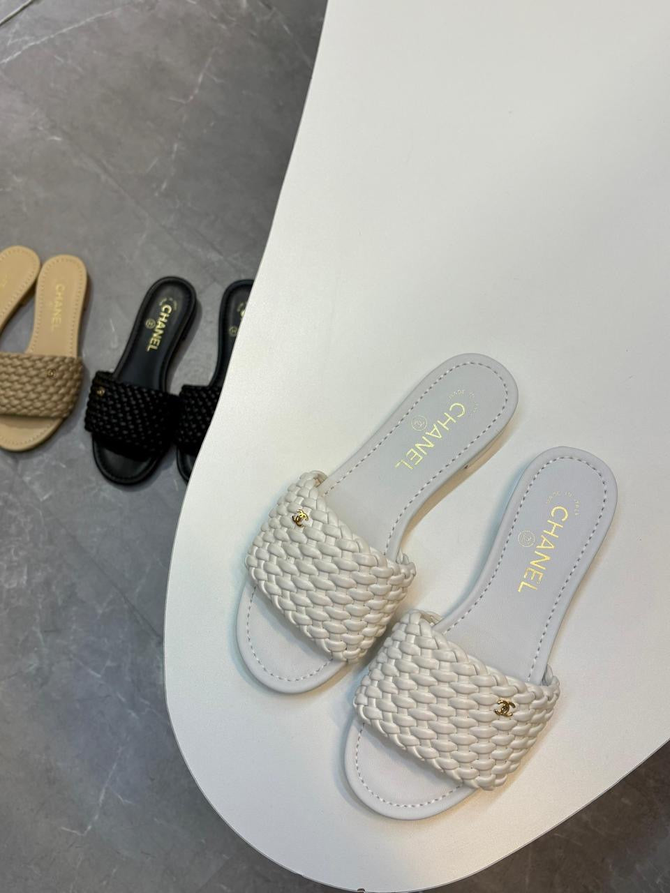 Chanel slippers