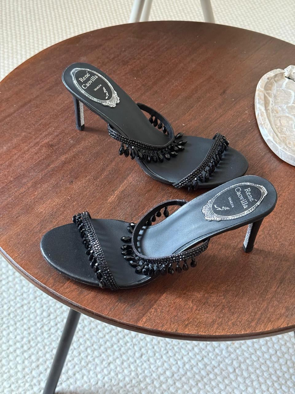 Rene caovilla sandals heels