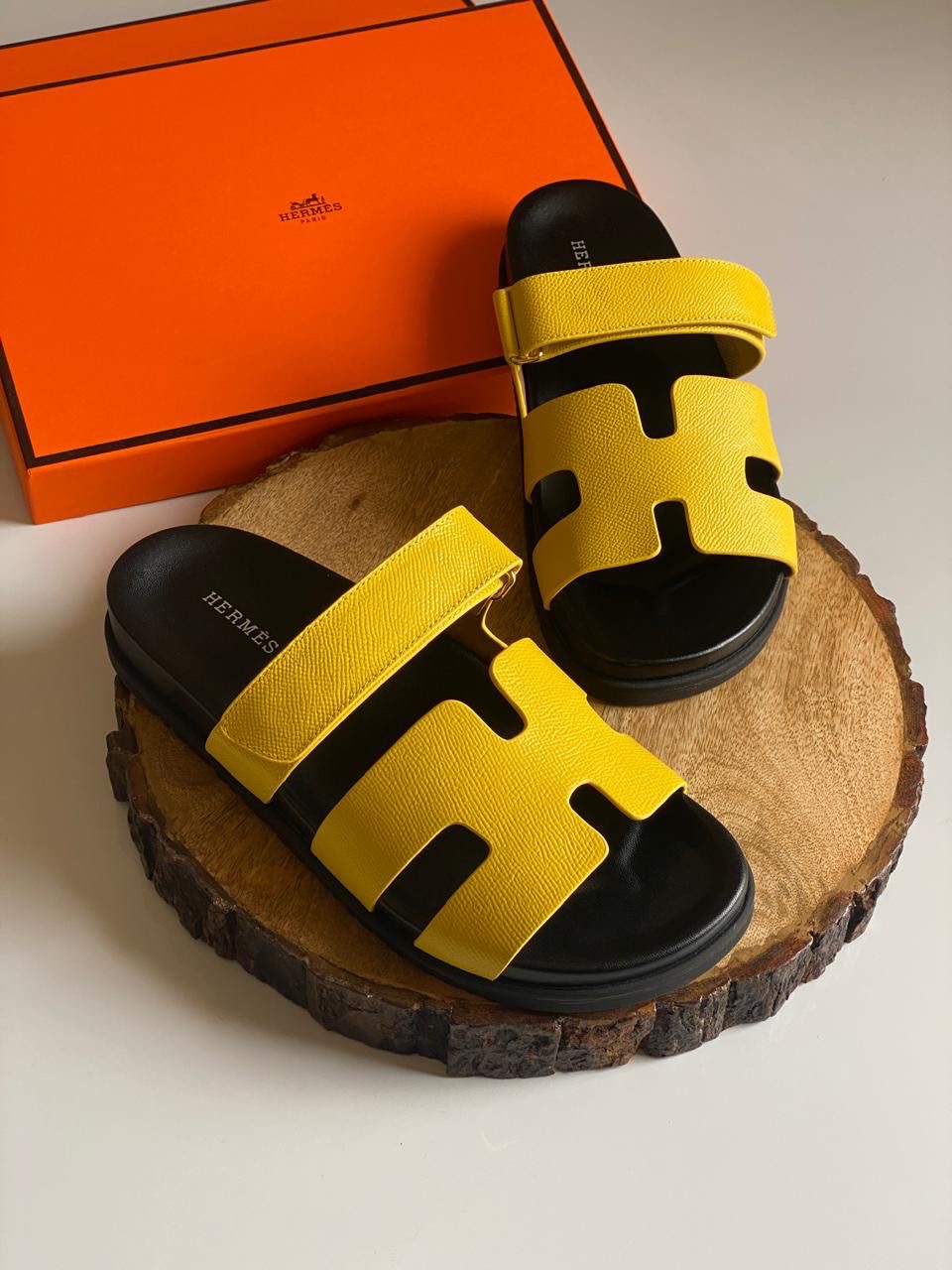 Hermes slippers chypre