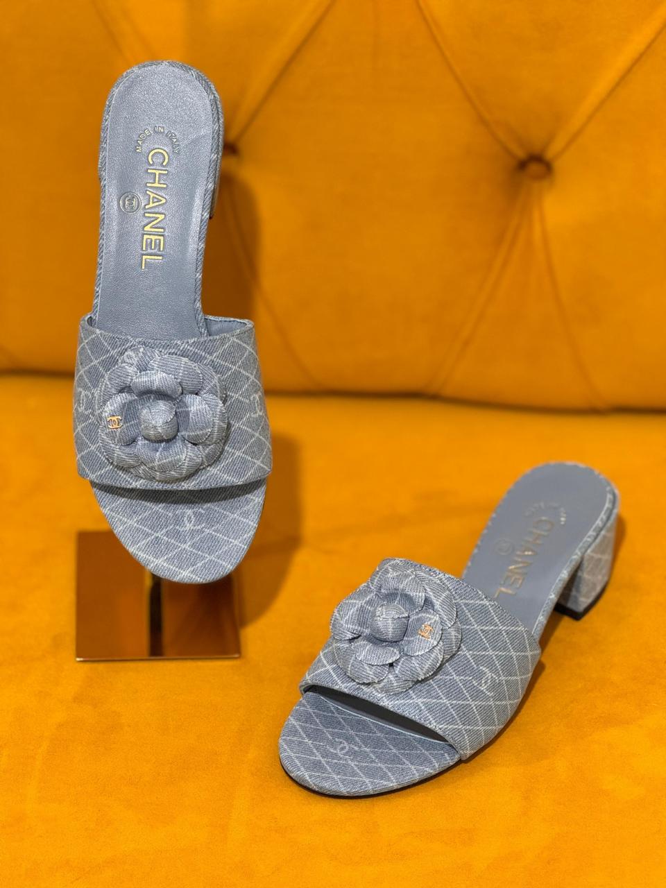 Chanel sandals heels