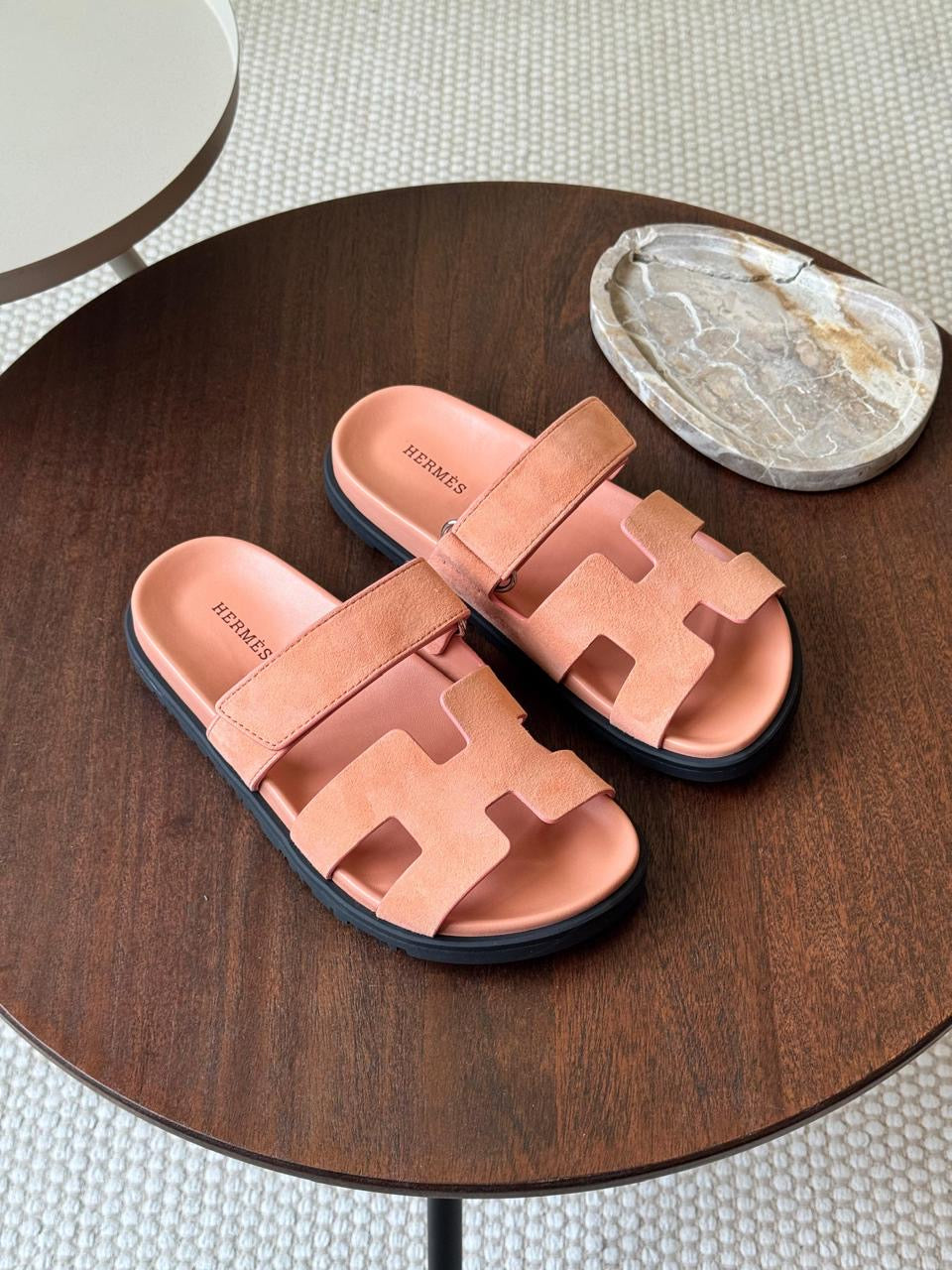 Hermes slippers chypre