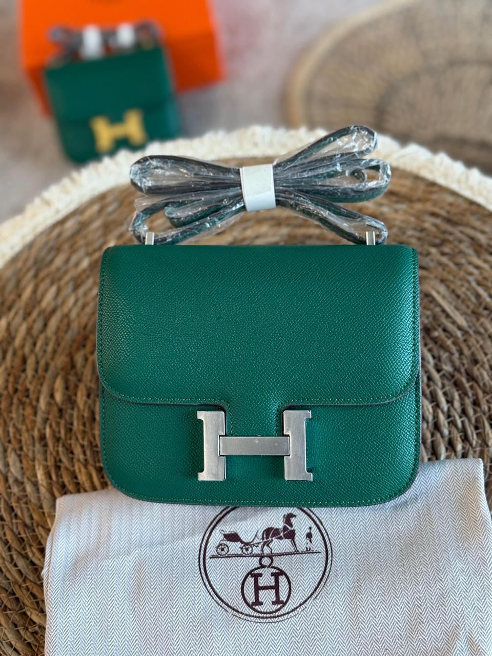 Hermes bag - silver hardware