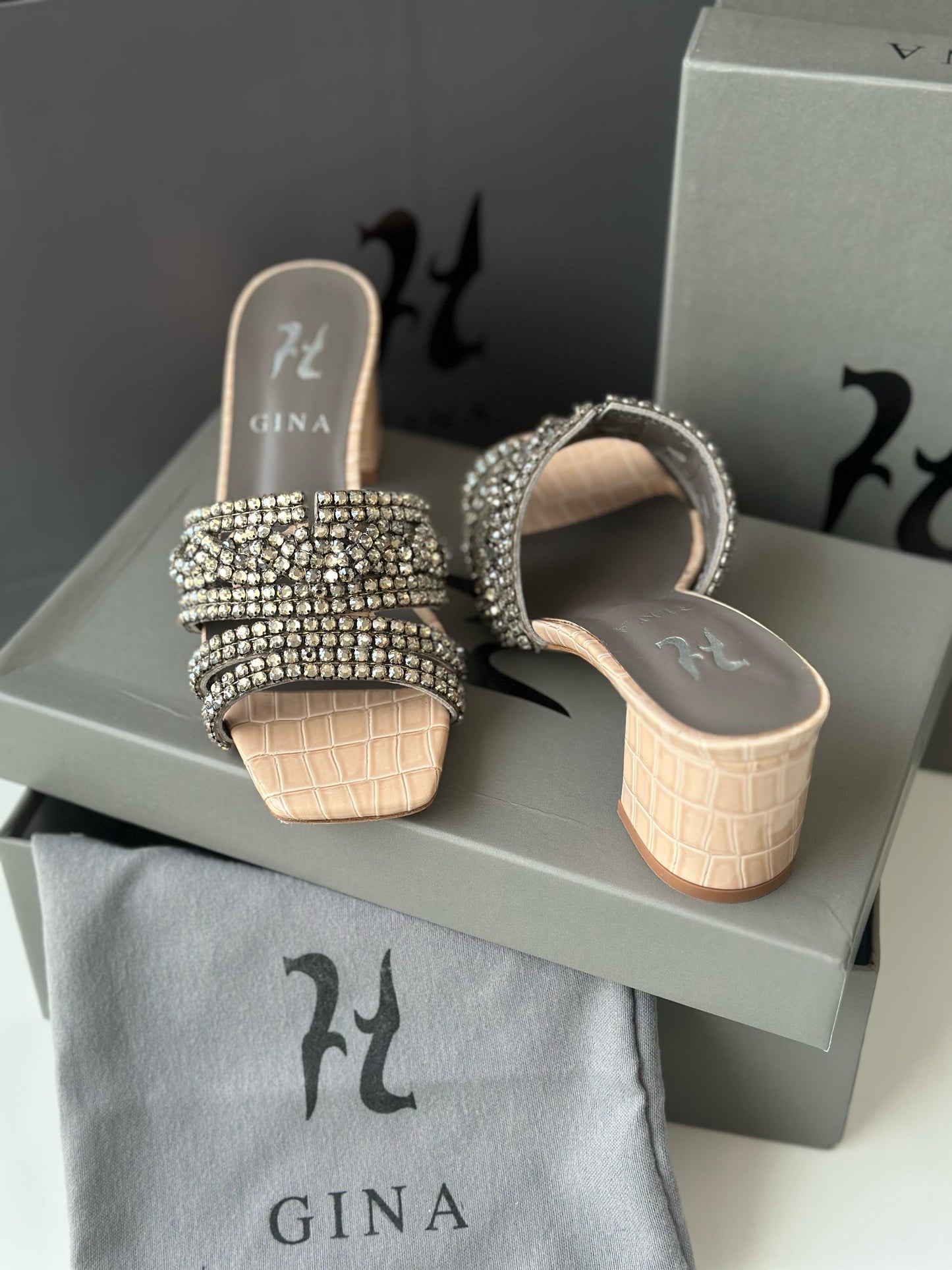 Gina sandals heels 6 cm