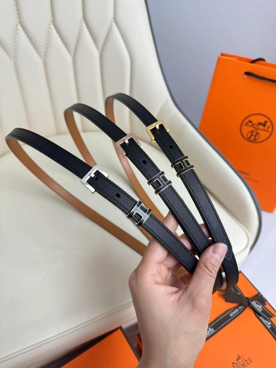 Hermes belt - black