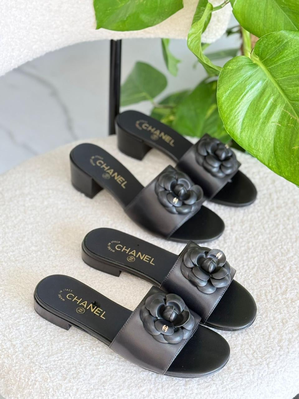Chanel slippers & chanel sandals heels