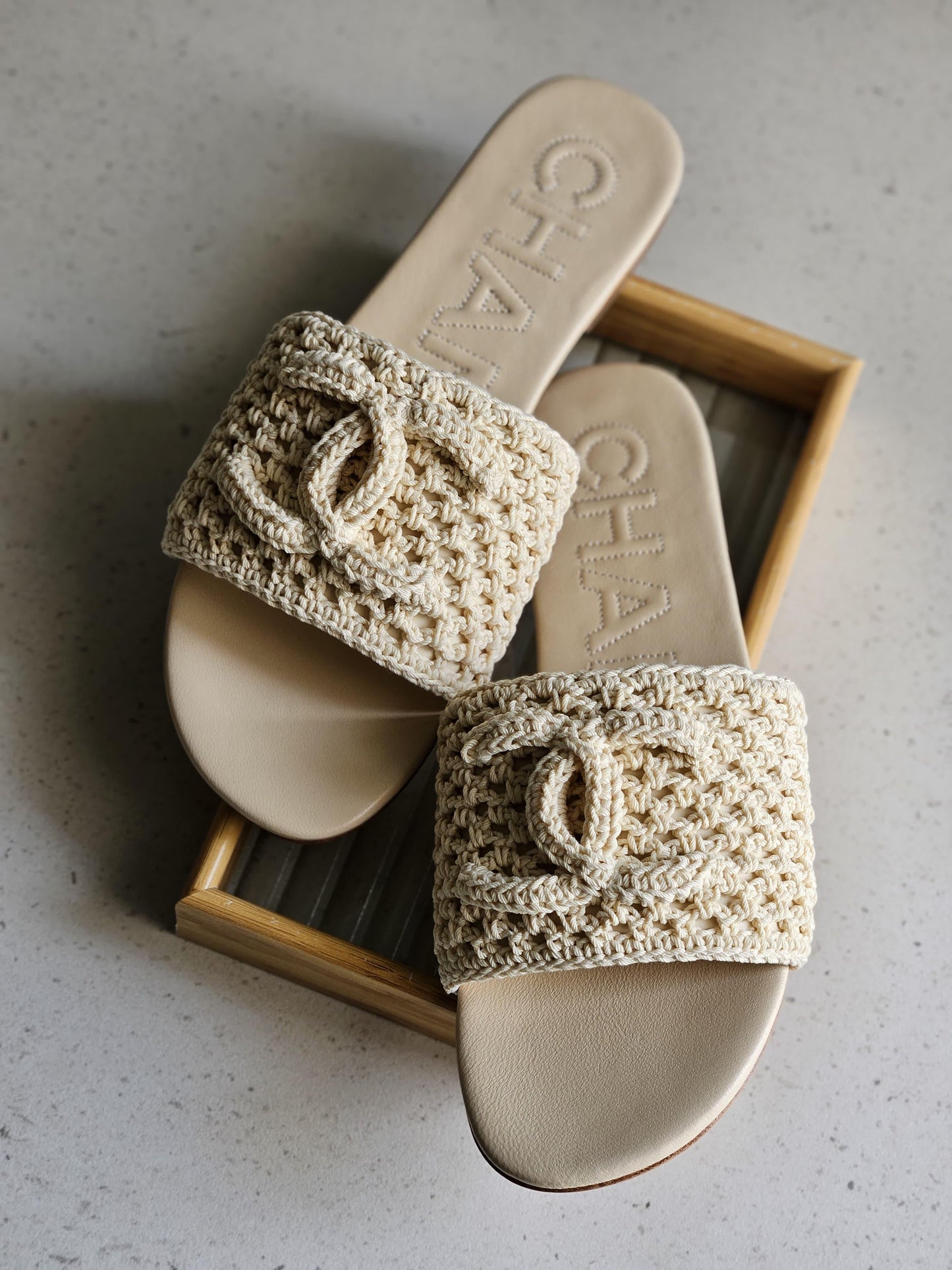 Chanel slippers