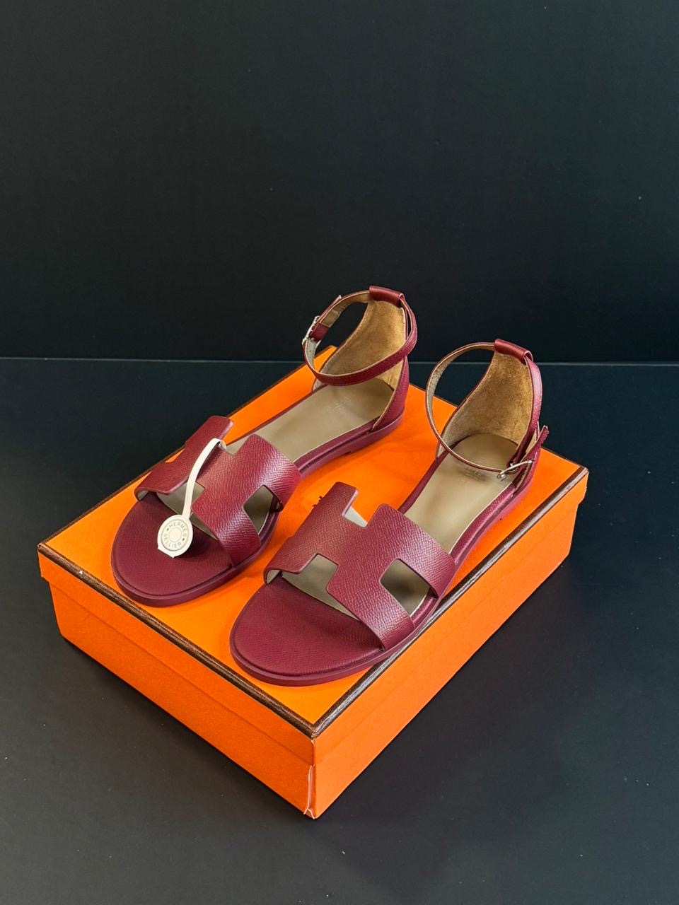 Hermes sandals.