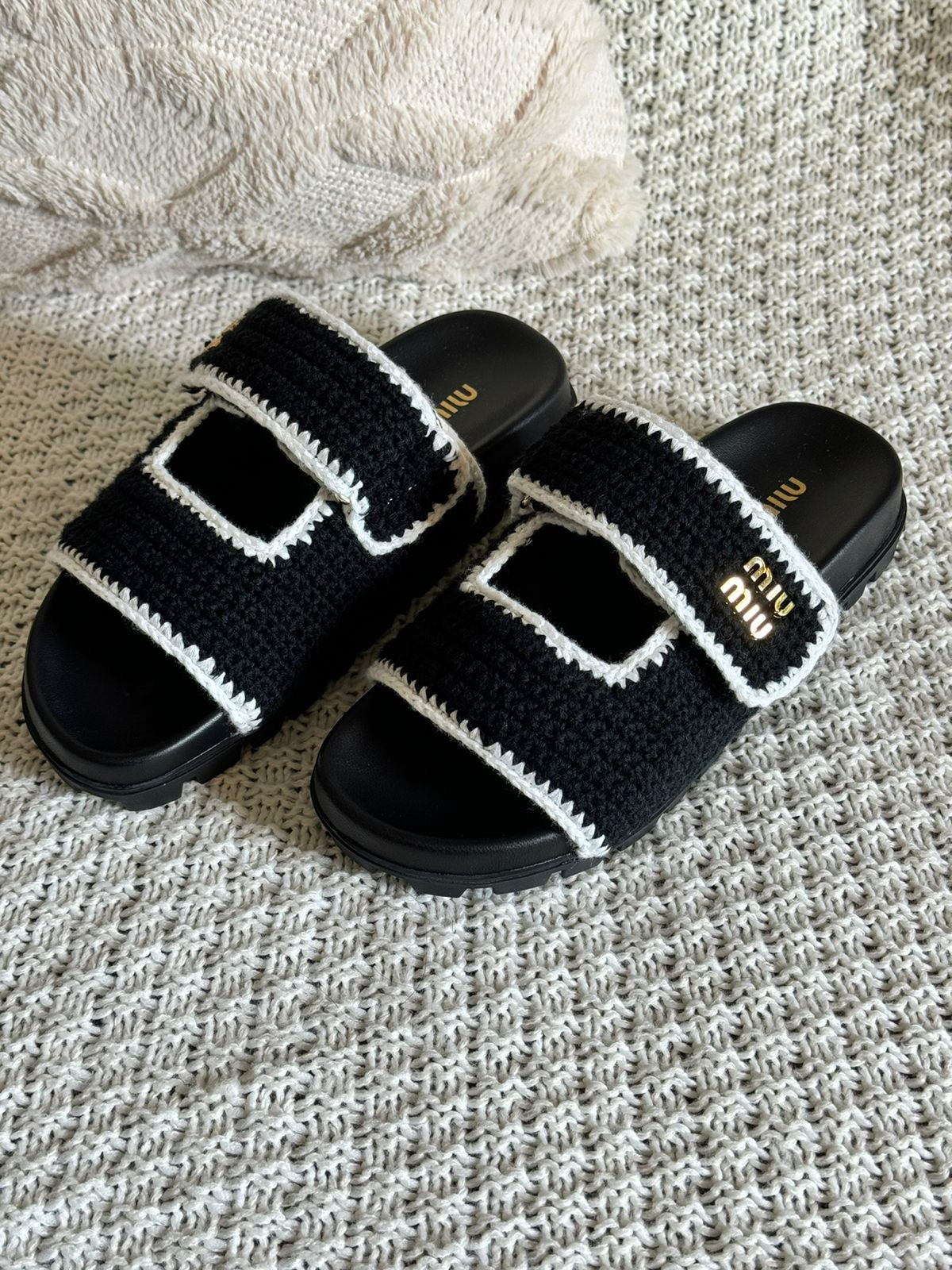 Miu miu slippers