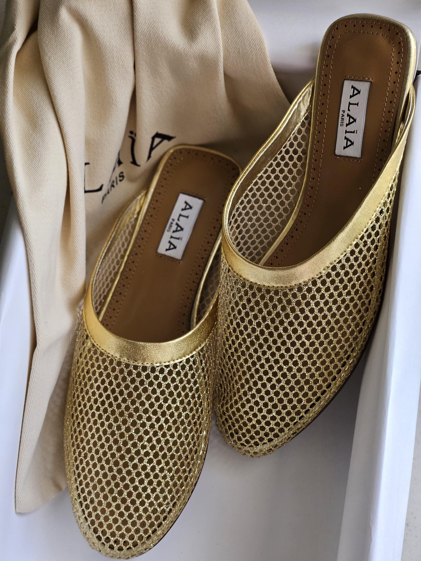 Alaia slippers