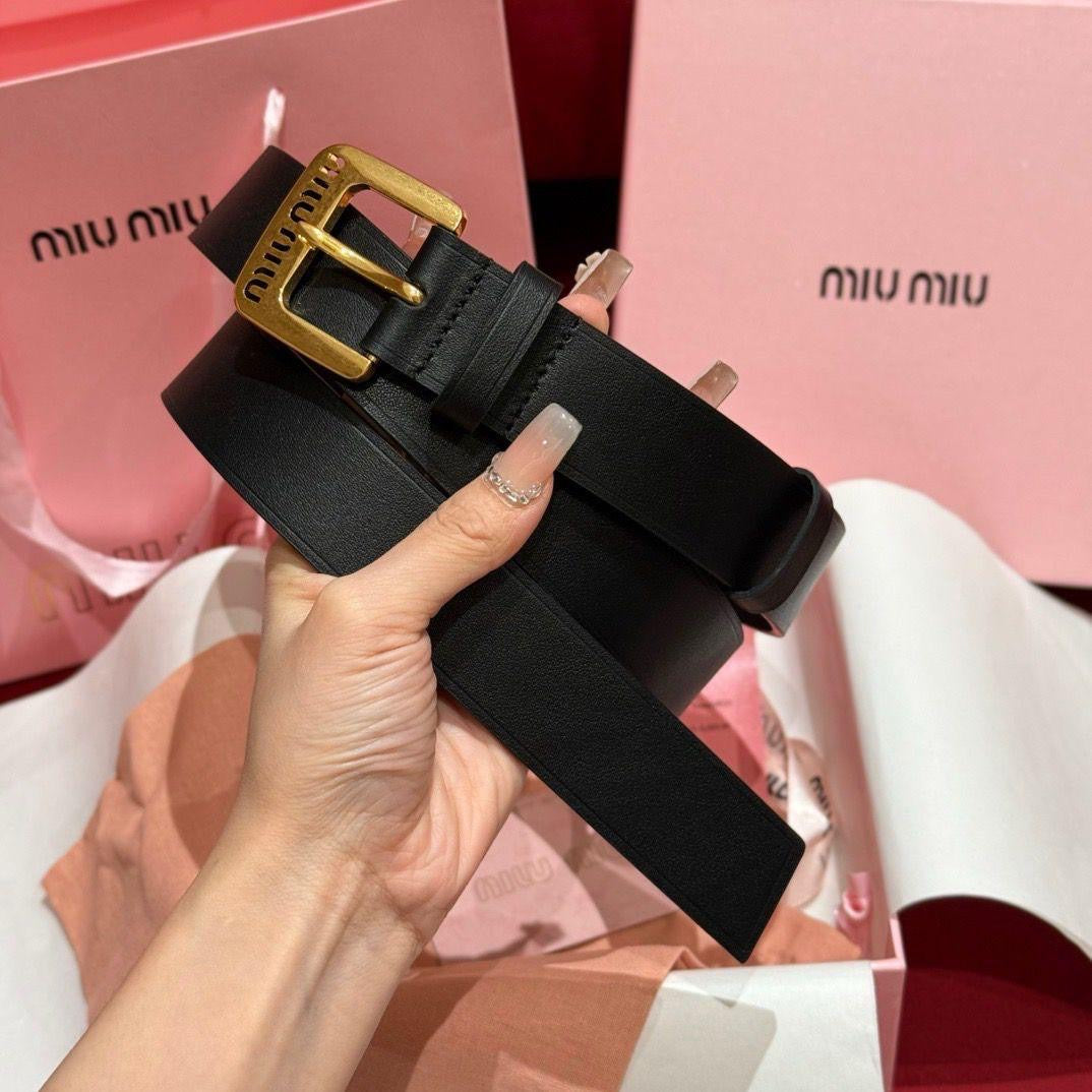 Miu miu belt