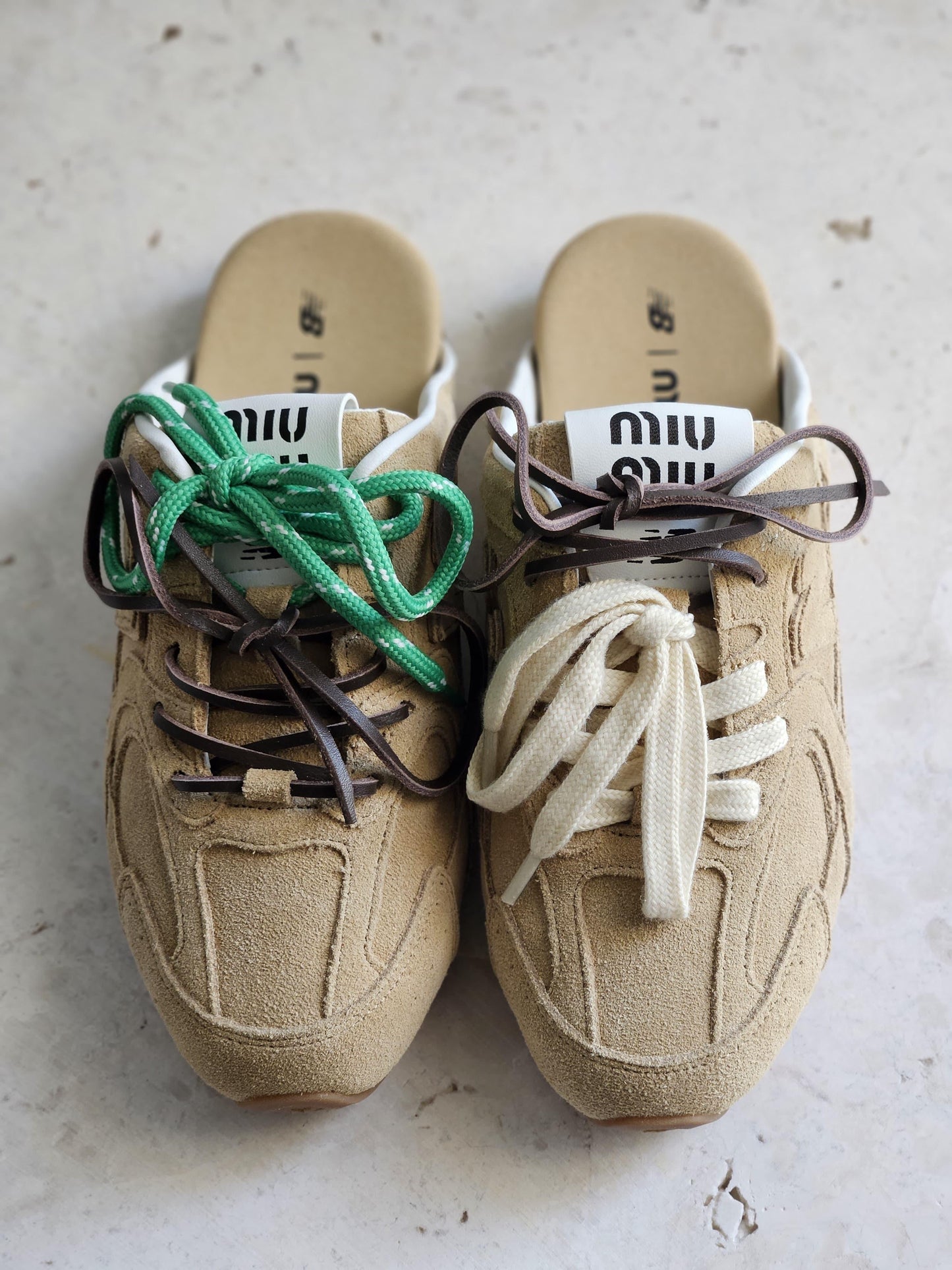 Miu miu x new balanace mules - sneakers