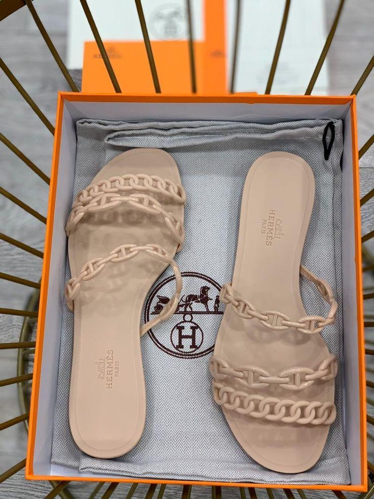 Hermes slippers