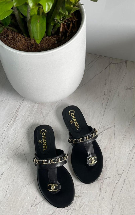Chanel slippers