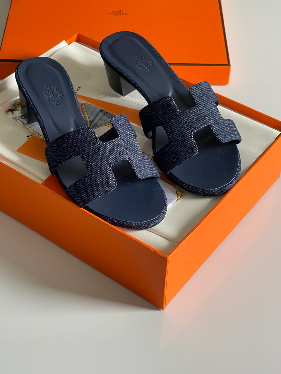 Hermes sandals heels