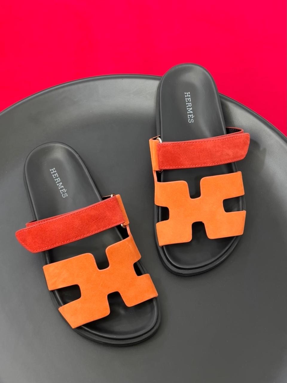 Hermes slippers chypre