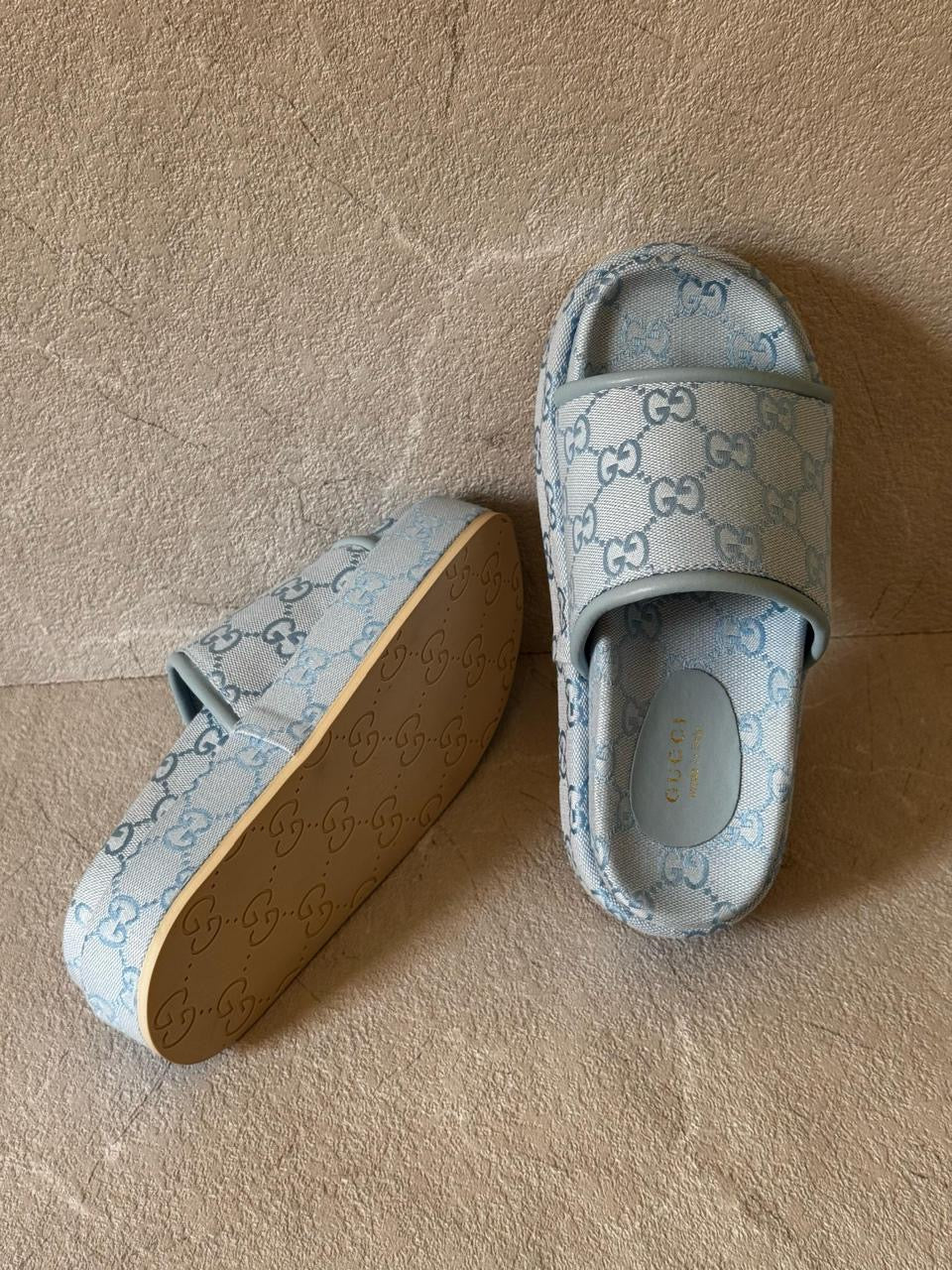 Gucci slippers - wedges