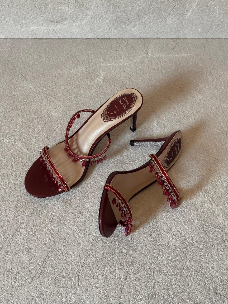 Rene caovilla sandals heels