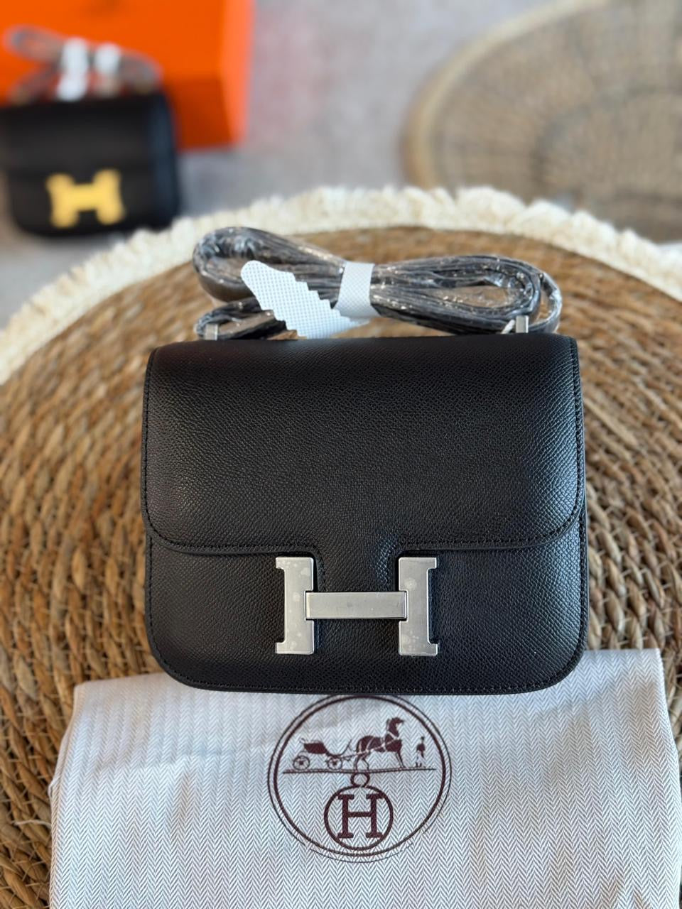 Hermes bag - silver hardware