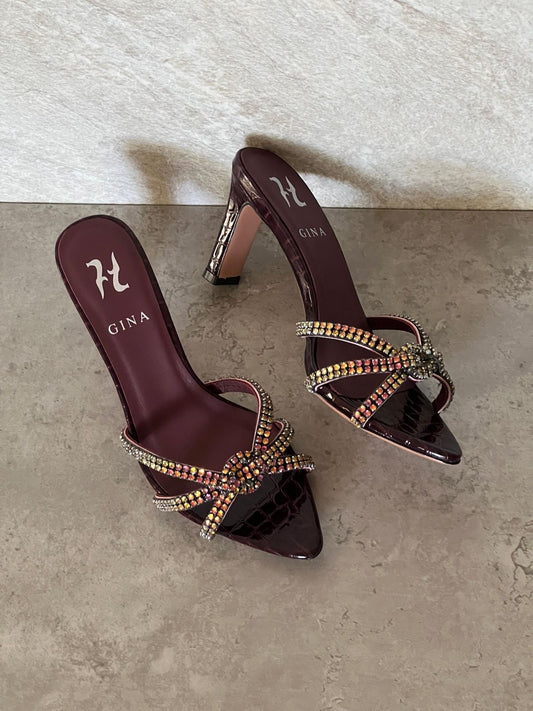 Gina sandals heels ( low and high heels )