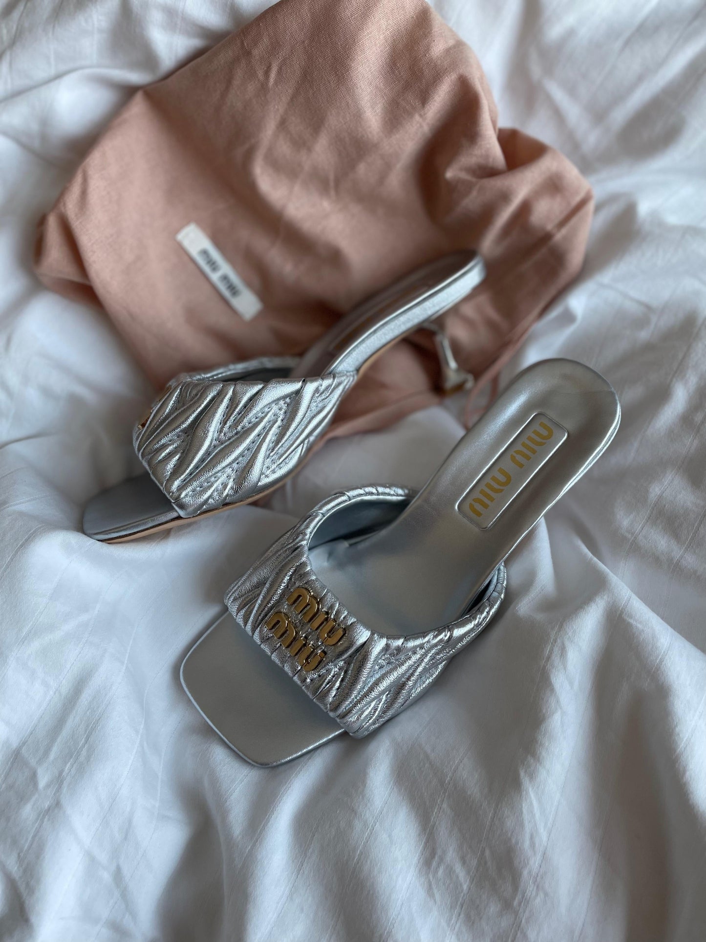 Miu miu sandals heels