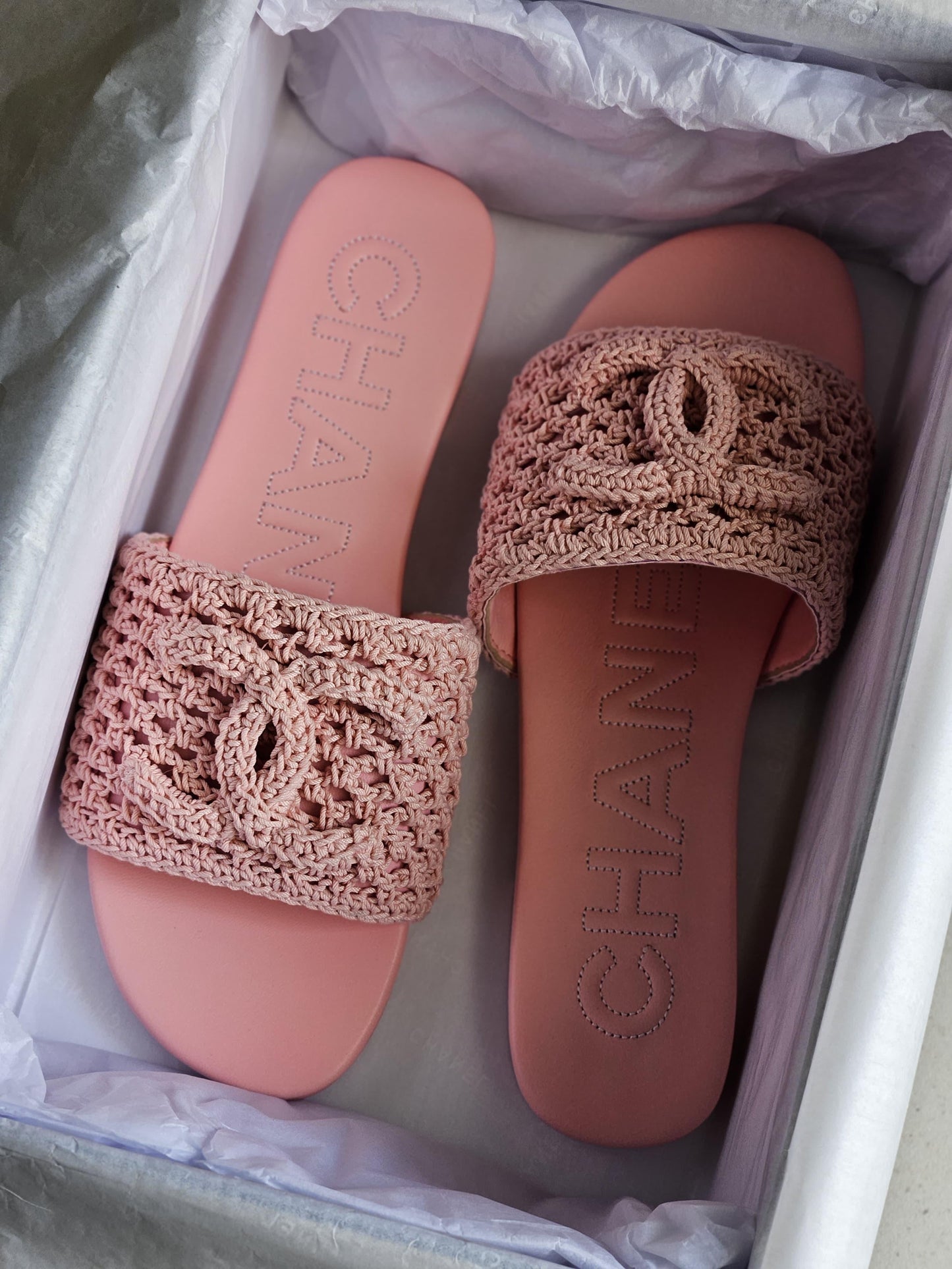 Chanel slippers